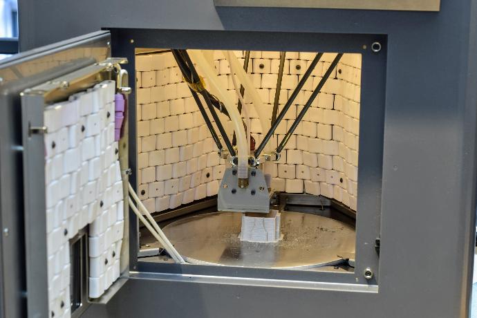 Orion A150 system - 3d printer for space - heating chamber - thermal radiation - 3D printing 